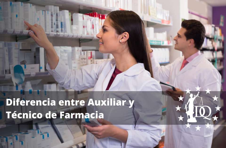 Diferencia entre Auxiliar y Técnico de Farmacia