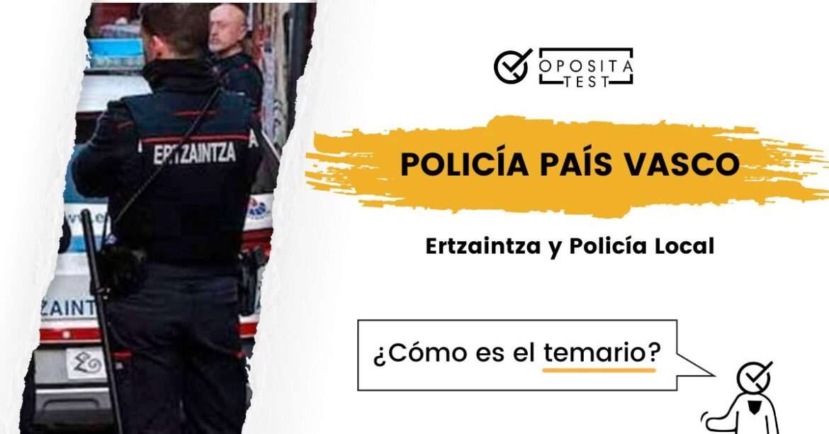Temario Oposiciones Ertzaintza